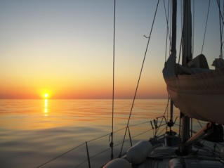 Flaute im Arabischen Meer