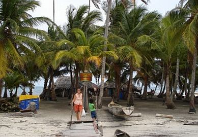 Insel Banadup in Kuna Yala